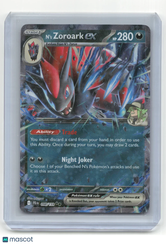 2025 Pokemon Zoroark Journey Together #098/159 English - Papa Joey's Collectibles