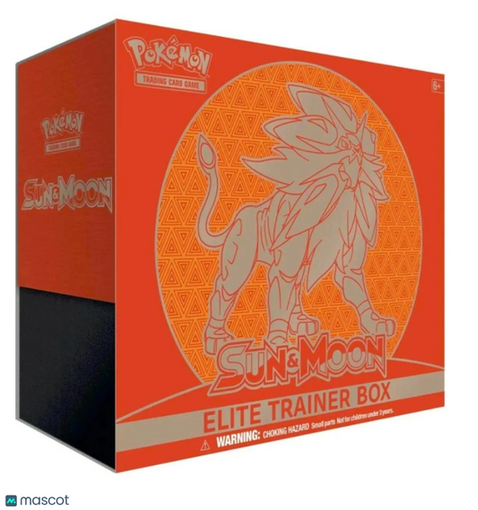 2017 Pokemon Sun & Moon Solgaleo Elite Trainer Box - Papa Joey's Collectibles