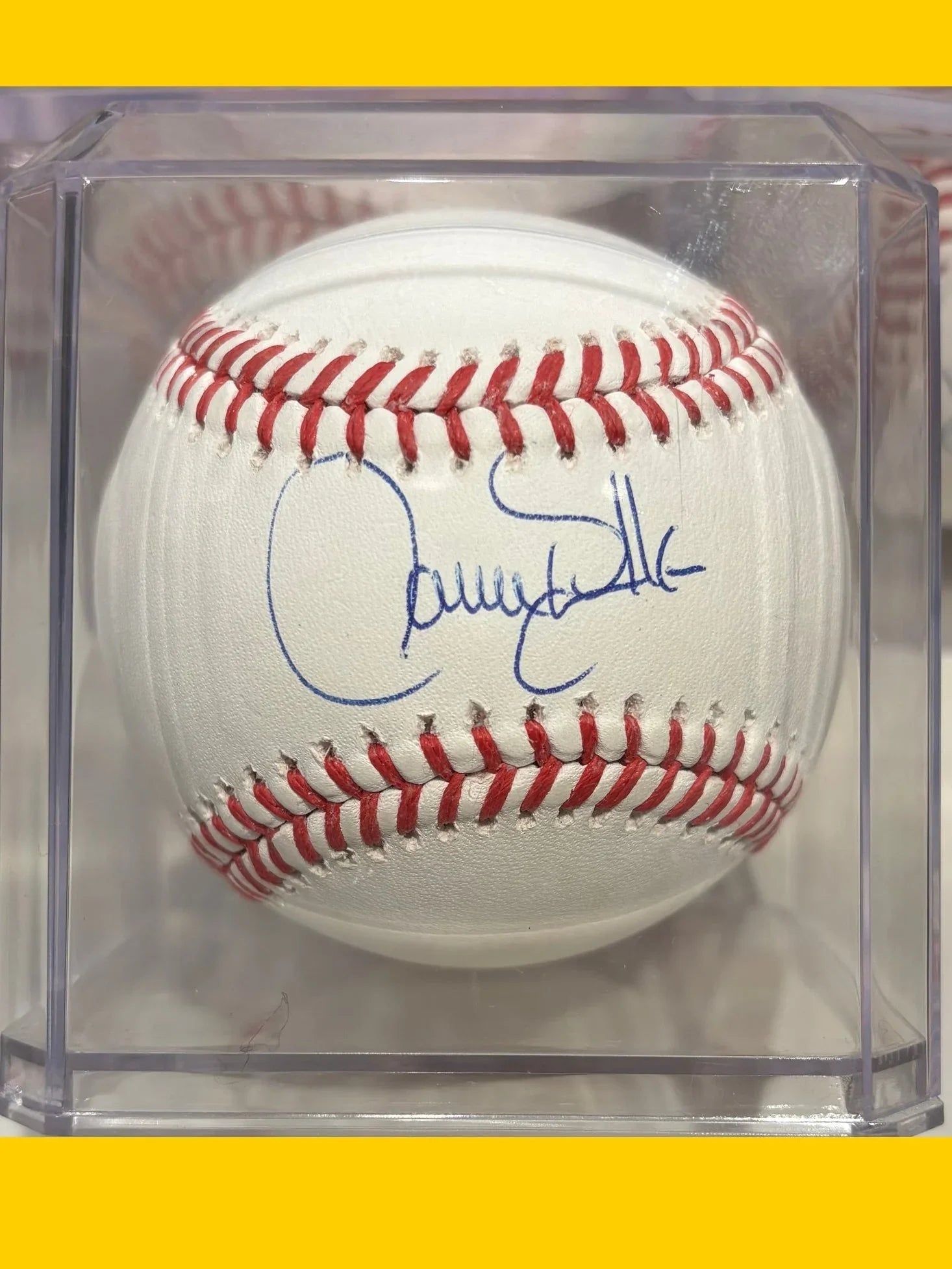 Larry Walker Colorado Rockies Signed Baseball Ball - Papa Joey's Collectibles