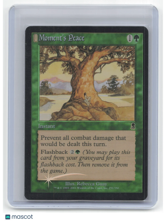 Magic: The Gathering Moment's Peace 2001 Wizards of the Coast Magic: The Gathering Odyssey #251/350 - Papa Joey's Collectibles