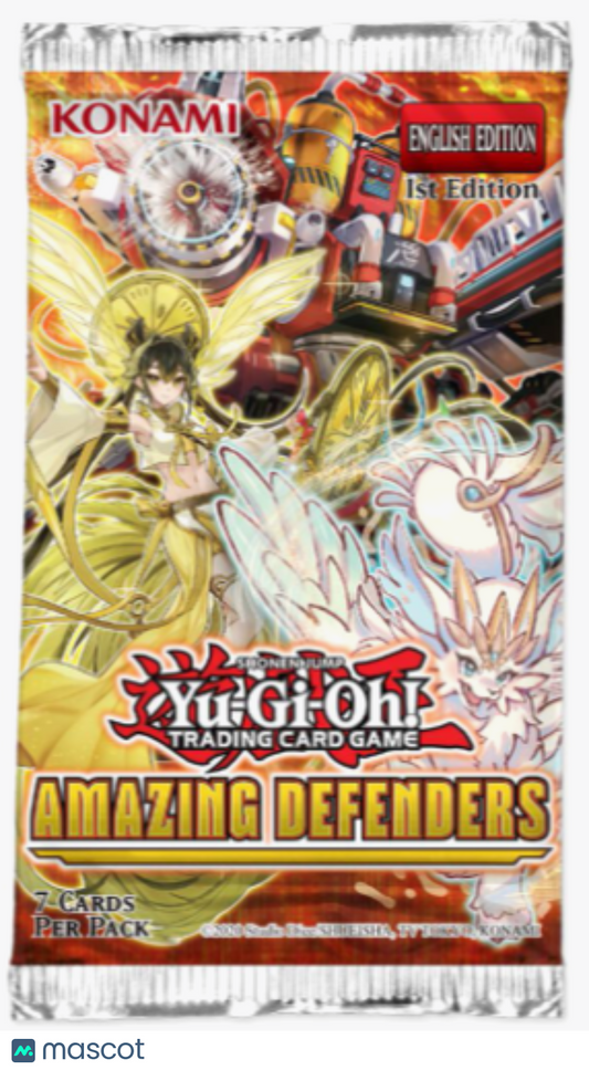 2023 Yugioh Amazing Defenders Booster Pack