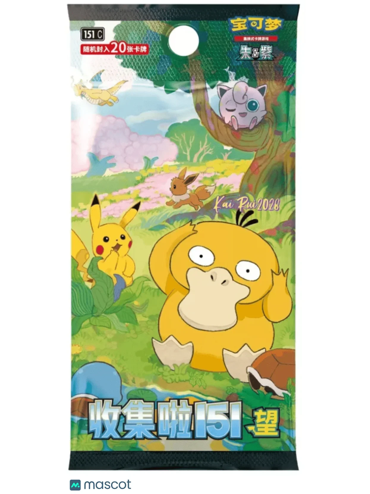2025 Pokemon Scarlet & Violet 151 Chinese Simplified Deluxe Chinese Pack - Papa Joey's Collectibles