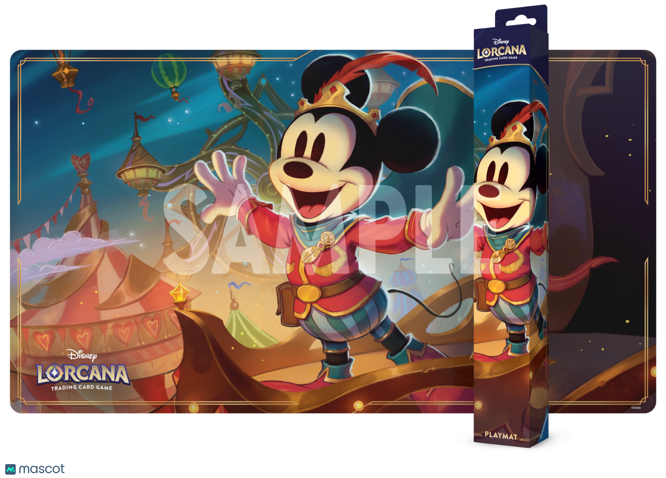 2025 Disney Lorcana TCG Mickey Mouse "Brave Little Prince" Playmat