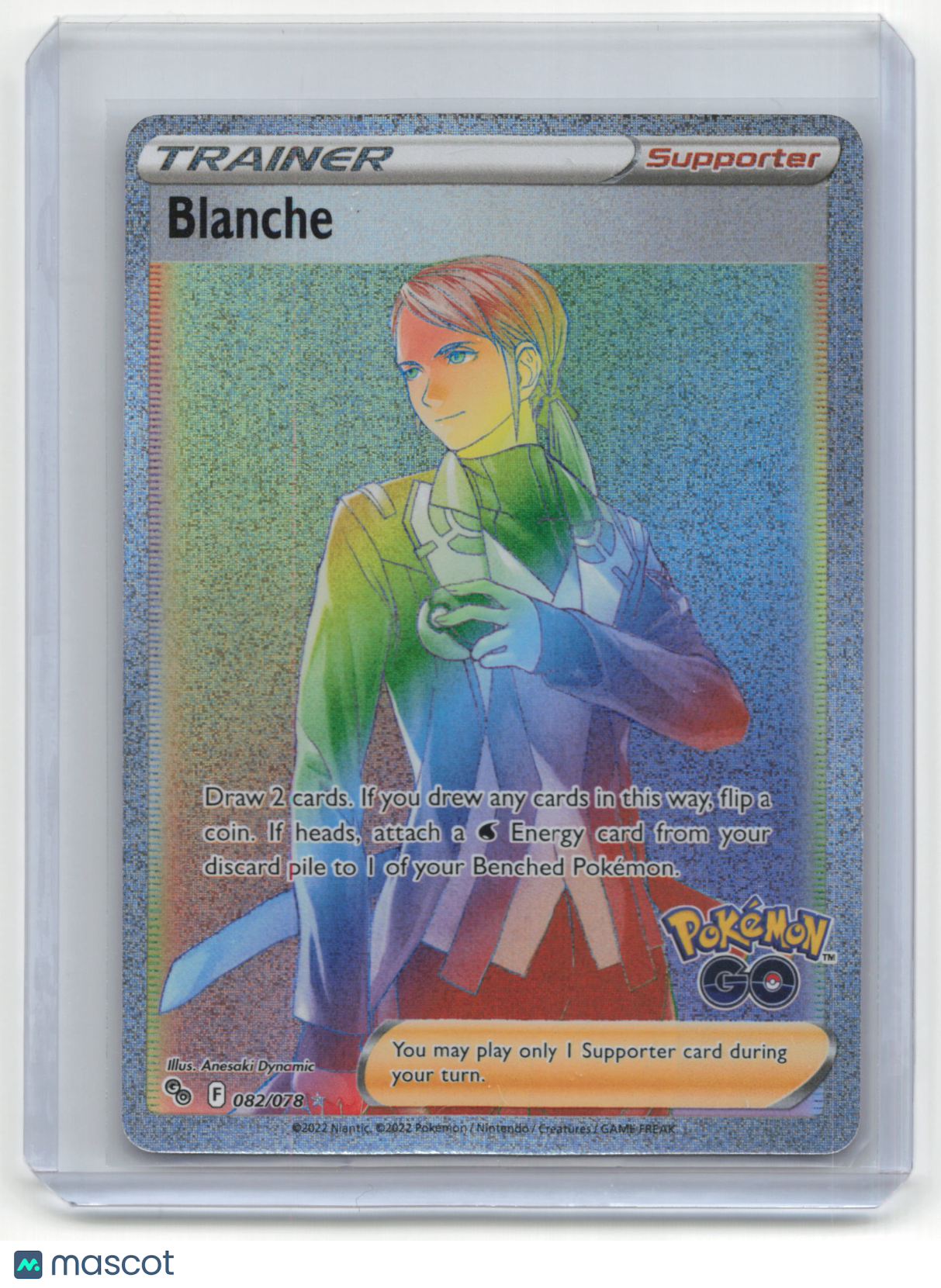 2022 Blanche Pokemon GO #085/078 Heavy Played - Papa Joey's Collectibles