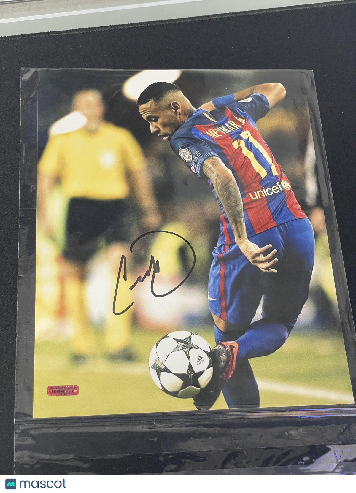 Neymar da Silva Santos Signed Photo w/COA