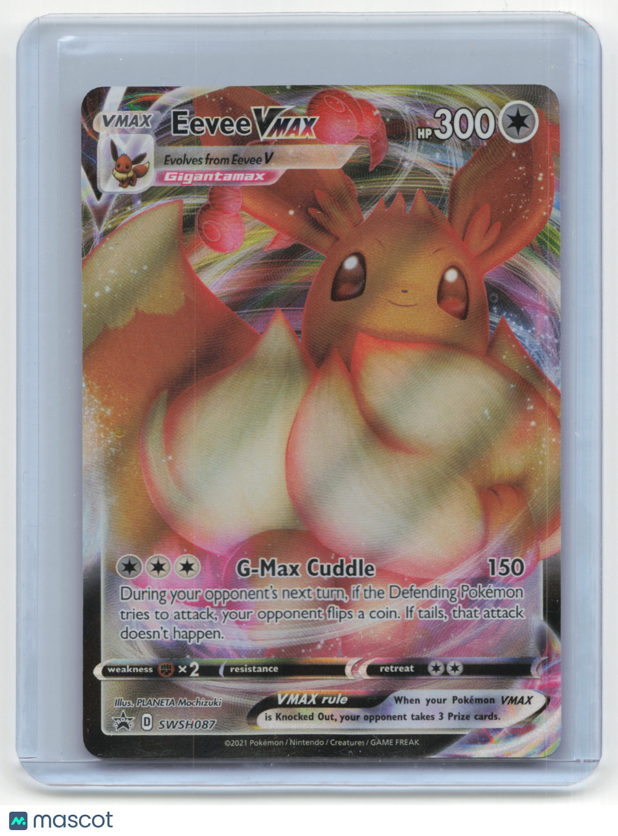 2021 Pokemon TCG Eevee VMAX SWSH Black Star Promos #SWSH087