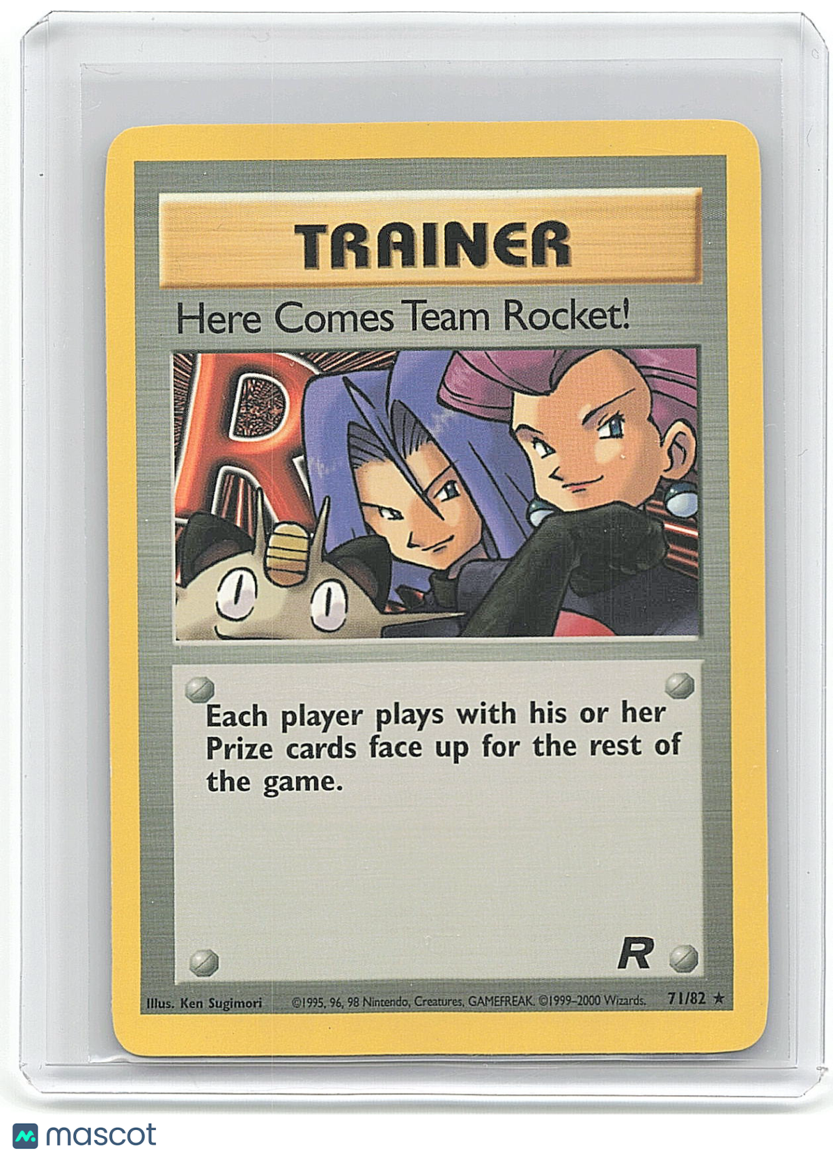 2000 Pokemon Team Rocket #71/82