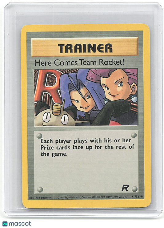 2000 Pokemon Team Rocket #71/82