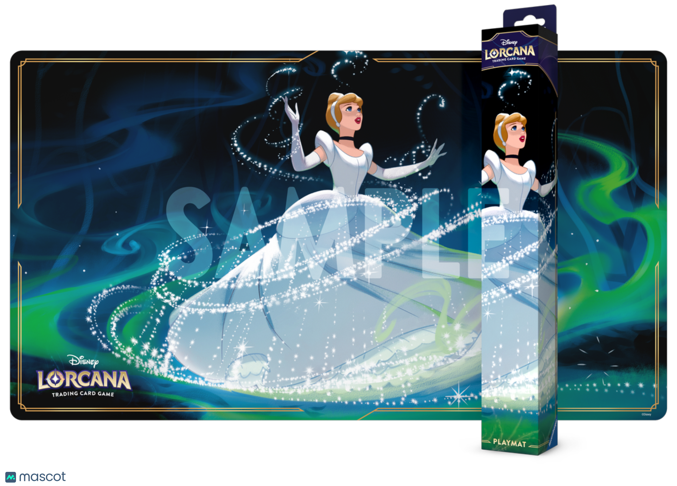 2025 Disney Lorcana TCG Cinderella "Bibbidee Bobbidi Boo" Playmat