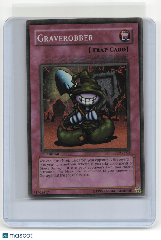 2002 Yu-Gi-Oh! Graverobber Pharaoah's Servant #PSV-008 1st Edition