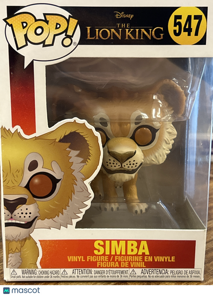 FunkoThe Lion King Simba # Very Good