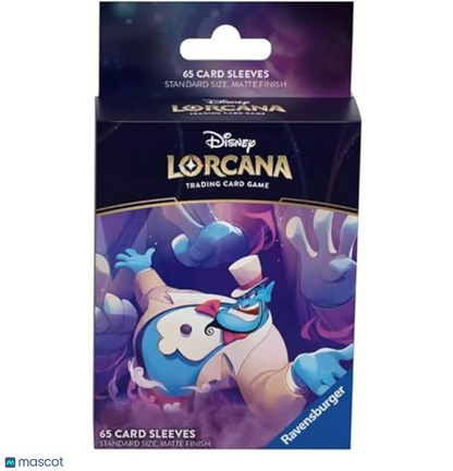 Lorcana Standard 20 Pt. (Genie, Supportive Friend) Card Sleeves 65 Ct - Papa Joey's Collectibles
