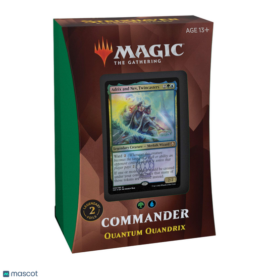2021 Magic: TG Strixhaven: School of Mages Quantum Quandrix Commander Deck