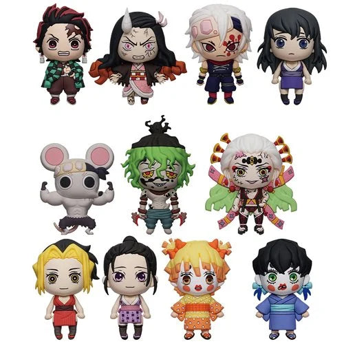 Demon Slayer Series 6 3D Foam Bag Clip Blind Bag