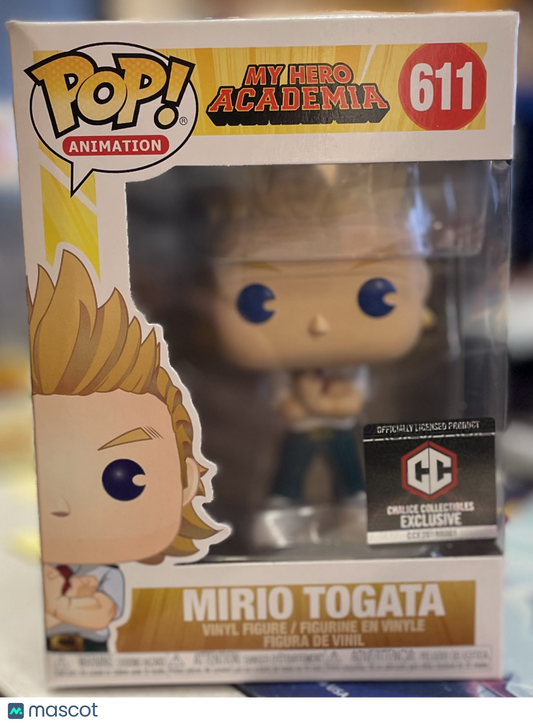 Funko My Hero Academia Mirio Togata #611 Very Good CC Exclusive