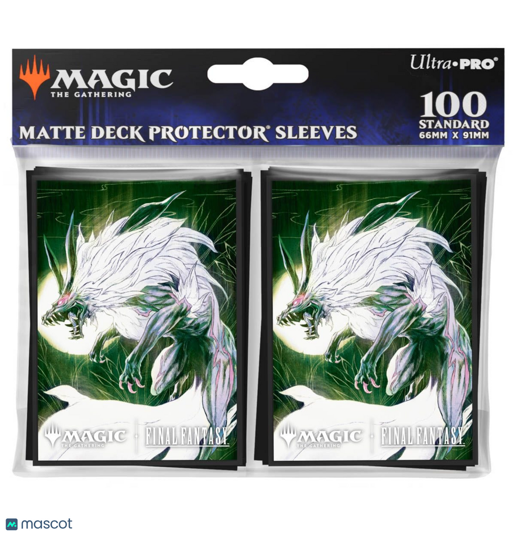 Ultra PRO | Magic: The Gathering | Final Fantasy Fenrir Card Sleeves 100 Ct - Papa Joey's Collectibles