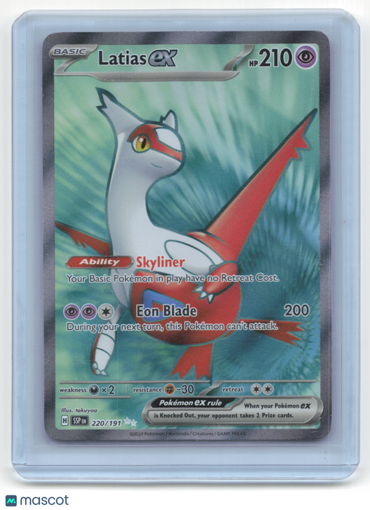 2024 Pokemon Latias EX Surging Sparks #220/191