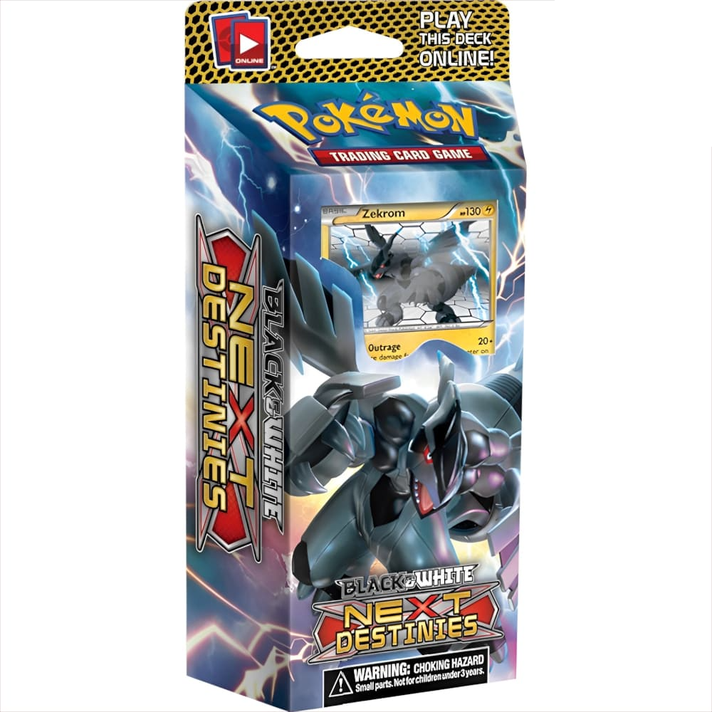 2012 Pokemon Black & White Next Destinies "Voltage Vortex" (Zekrom) Theme Deck