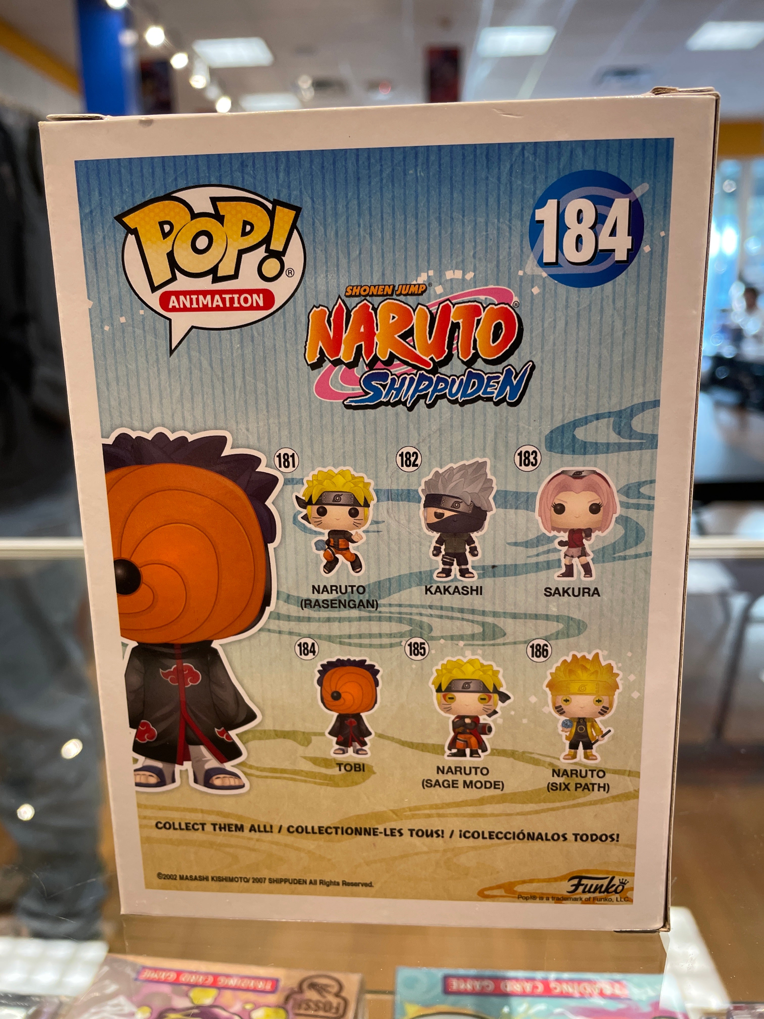 POP! Animation—Naruto Shippuden—Tobi #184—(Signed)