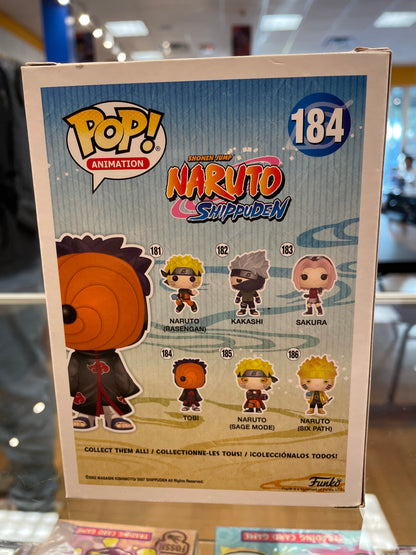 Funko Naruto Shippuden: Tobi #184 (Very Good) Michael Yurchak Auto JSA