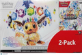 2025 Pokemon Scarlet & Violet Prismatic Evolutions Costco 2-Pack Bundle