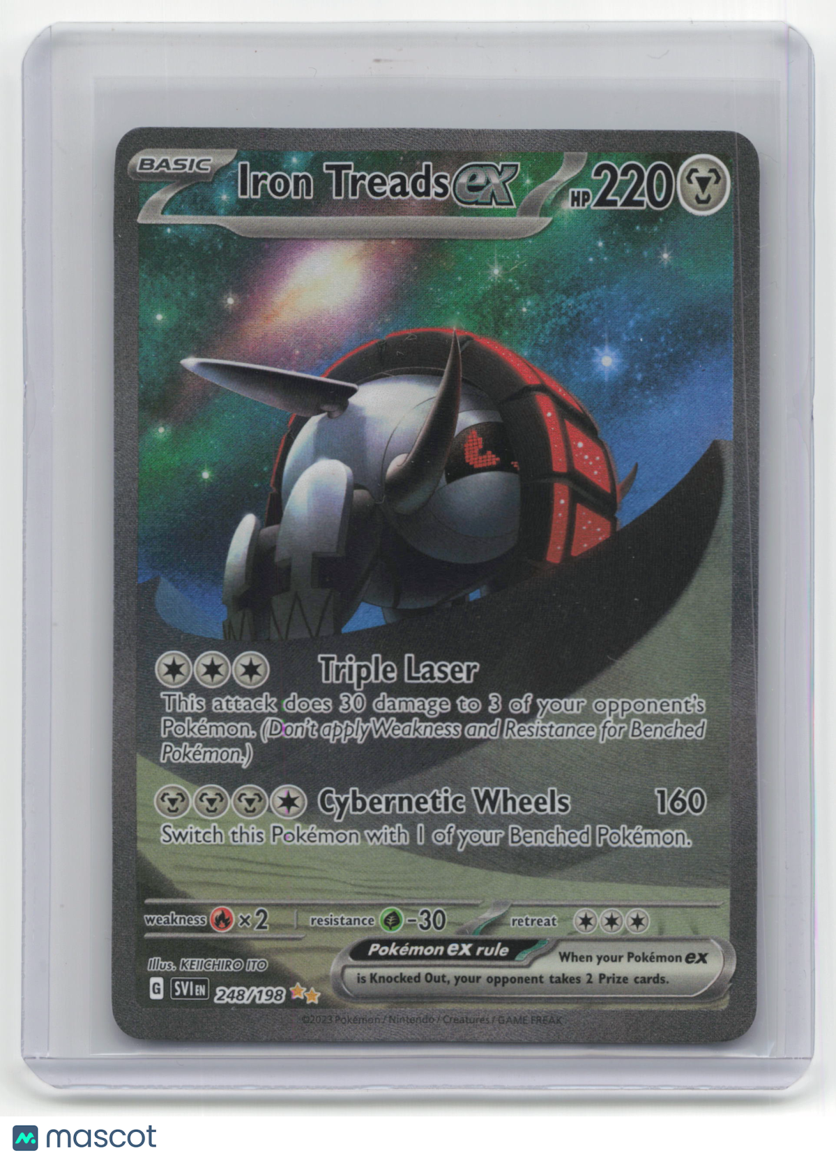 Iron Treads 2023 Pokemon Scarlet & Violet #247/198 TCG/CCG