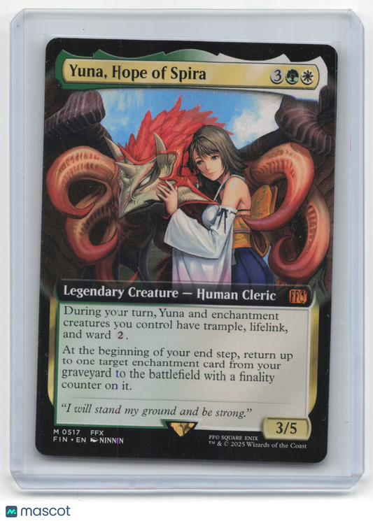 2025 Magic: The Gathering Yuna Final Fantasy #M 0517
