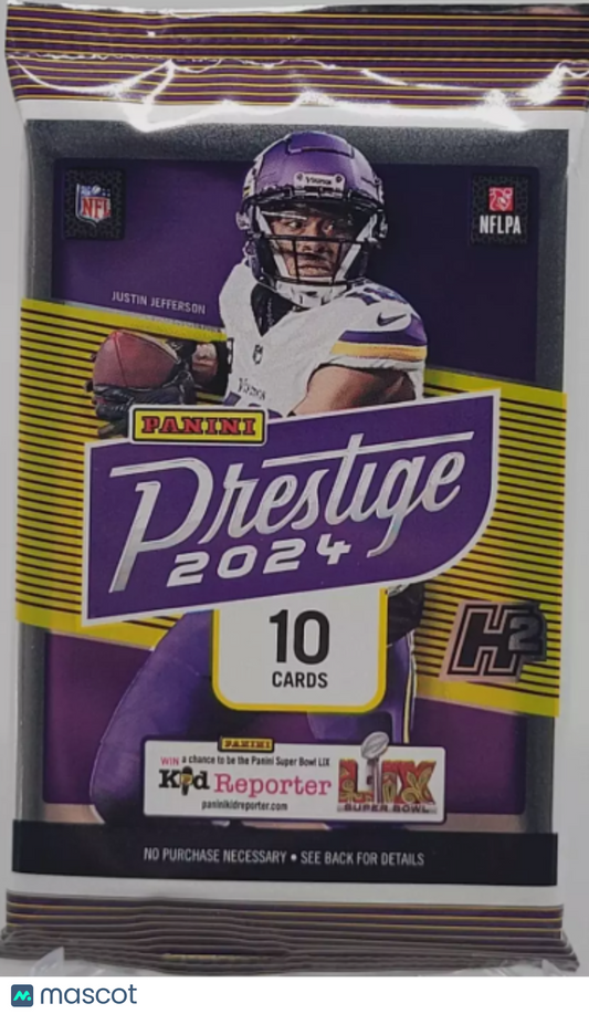 Panini Prestige Hybrid Football Hobby Pack