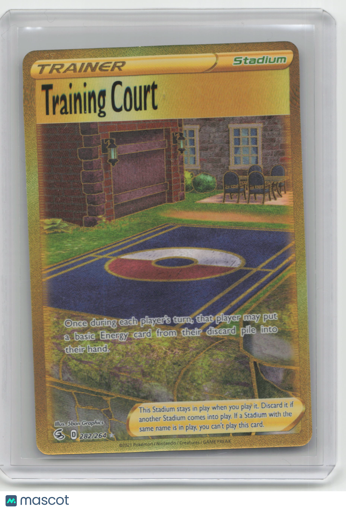 2021 Pokemon Training Court Fusion Strike #282/264