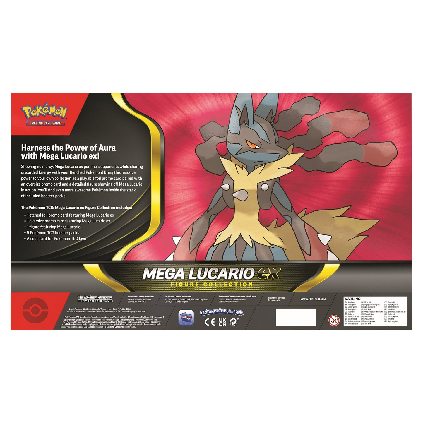 2025 Pokemon Mega Lucario ex Figure Collection