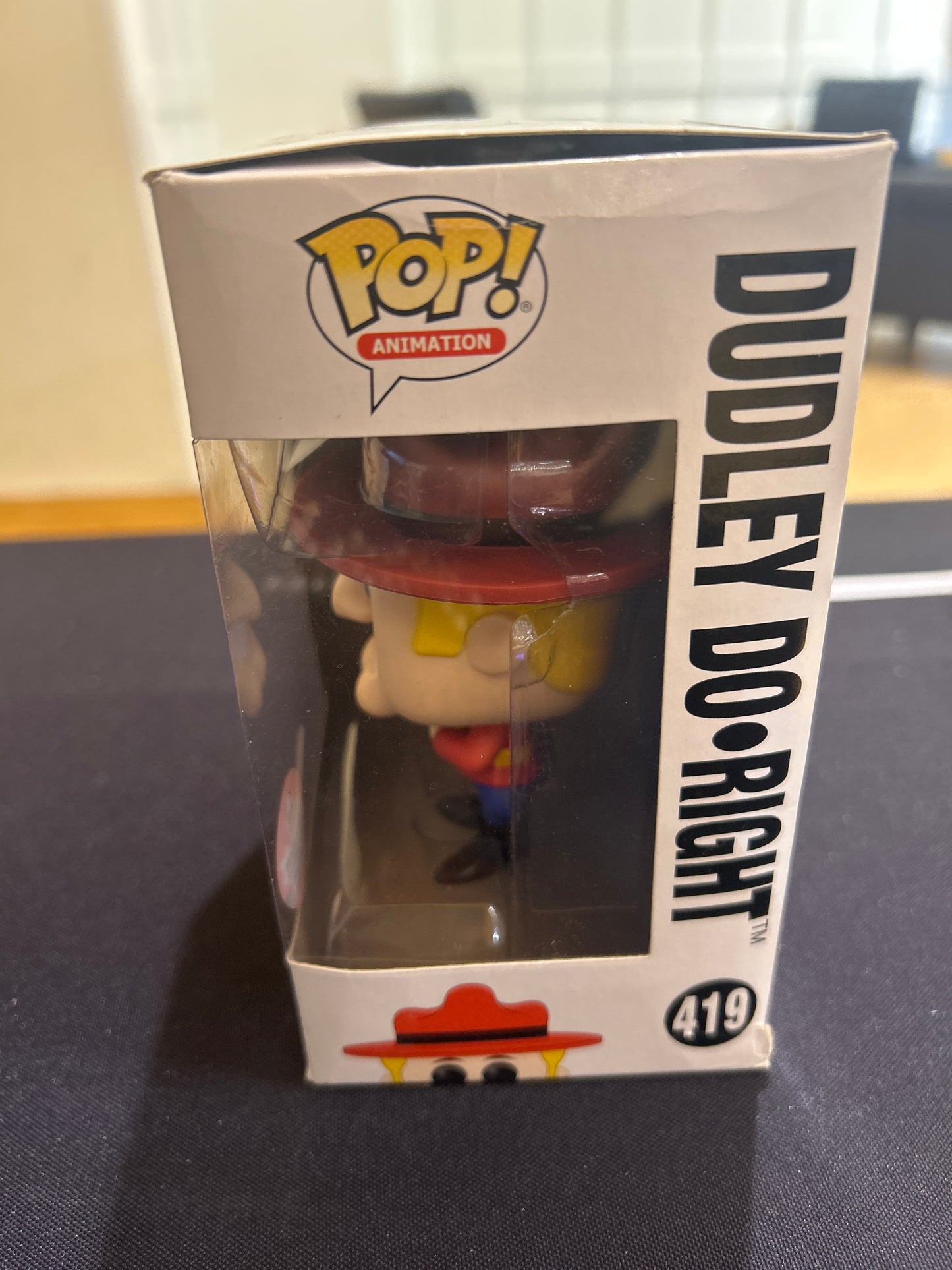 POP! Animation DUDLEY DO-RIGHT OF THE MOUNTIES 419 DUDLEY DO RIGHT 18' Canadian Convention Exclusive