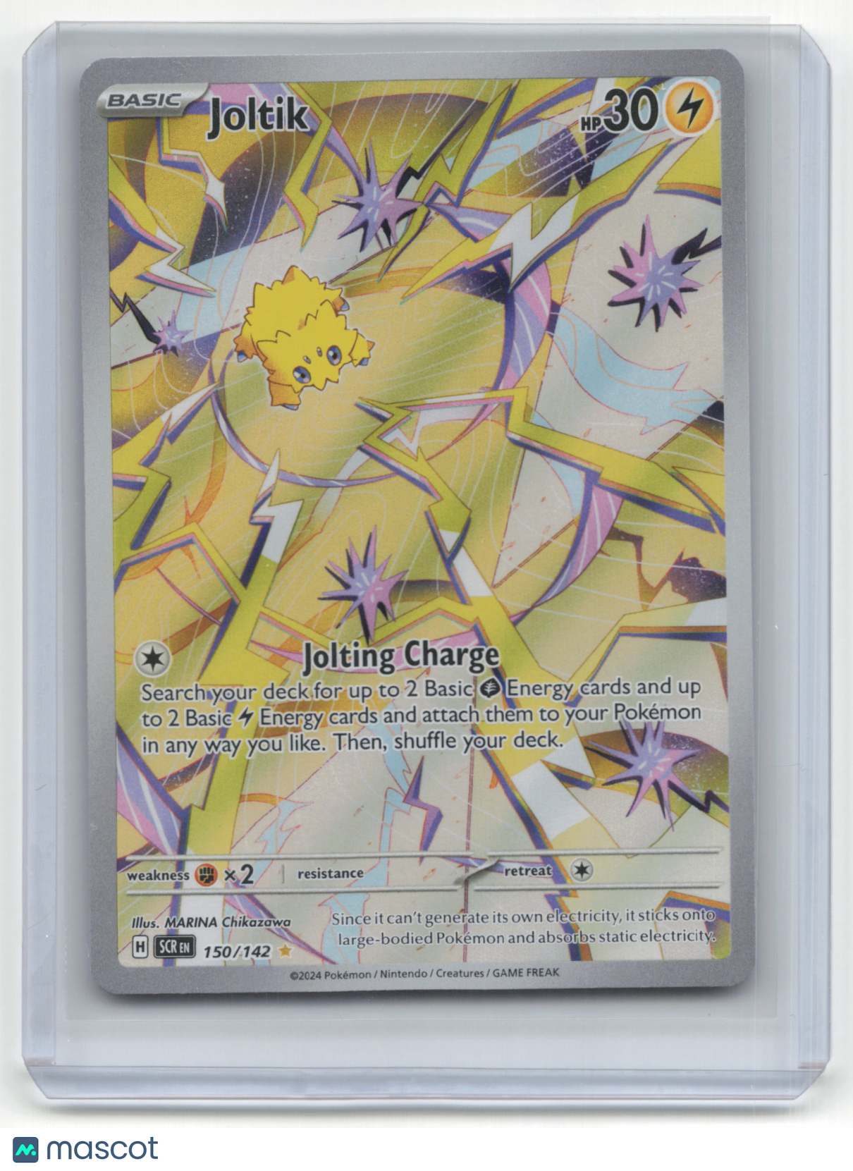 2024 Pokemon TCG Joltik Stellar Crown #150/142