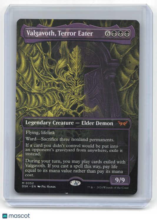 2024 Magic: The Gathering Valgavoth, Terror Eater Duskmourn #M 0352