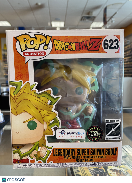 Funko Dragon Ball Z Legendary SS Broly #623 (Good) 30th Anime Anniv., GITD
