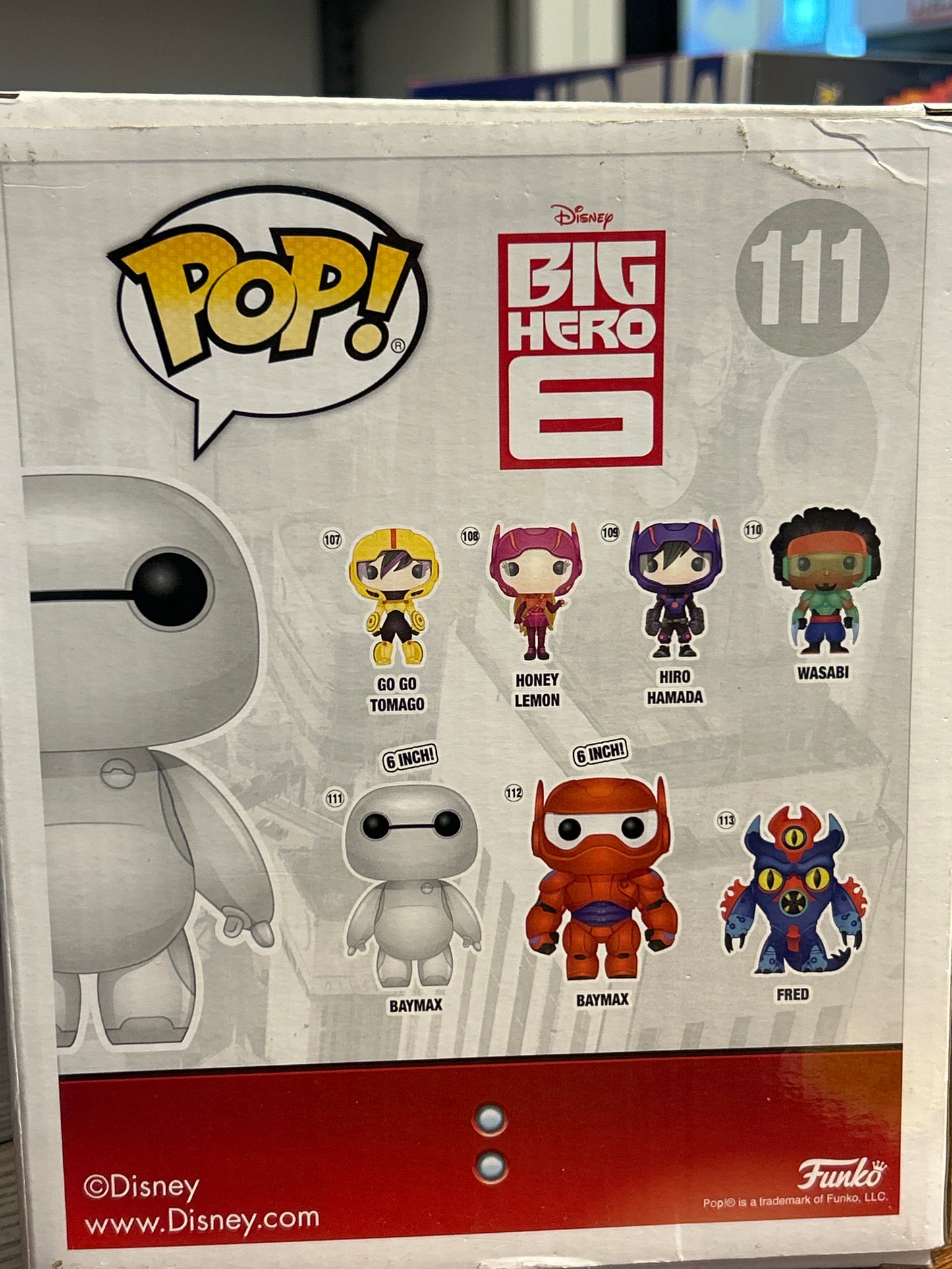 Funko Baymax Big Hero 6 Hot Topic