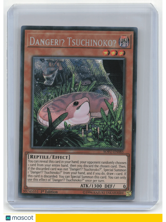 2018 Yu-Gi-Oh! Danger!? Tsuchinoko? Soul Fusion #SOFU-EN085 SR - Papa Joey's Collectibles