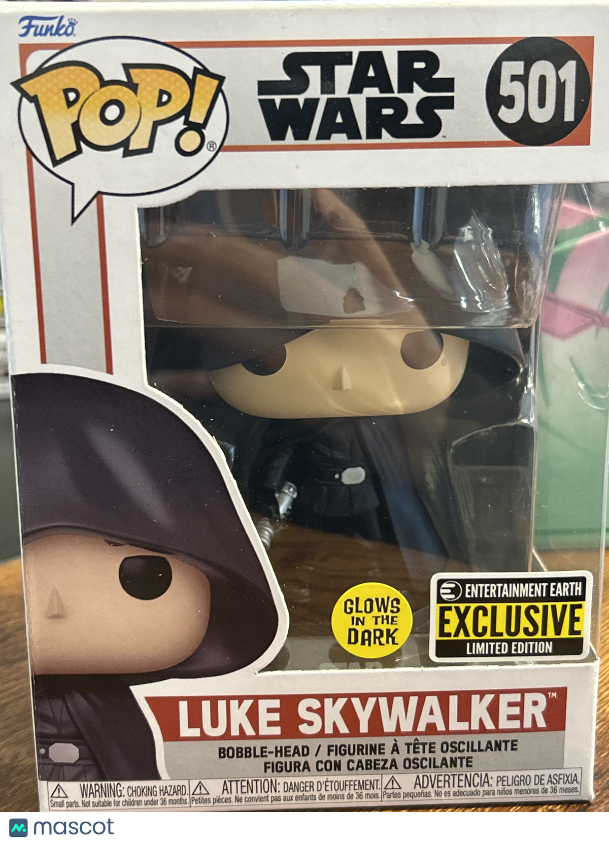 FunkoStar Wars Luke Skywalker # Exclusive Entertainment Earth