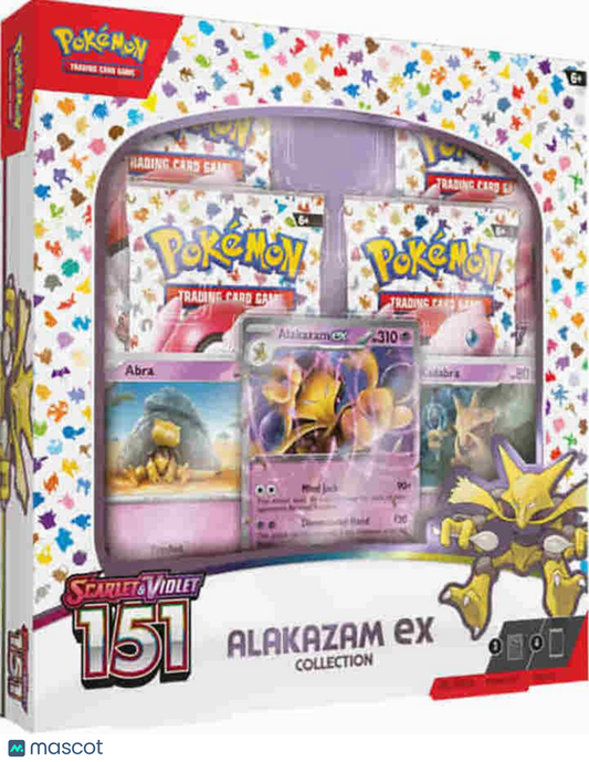 2023 Pokemon 151 Alakazam ex Collection Box