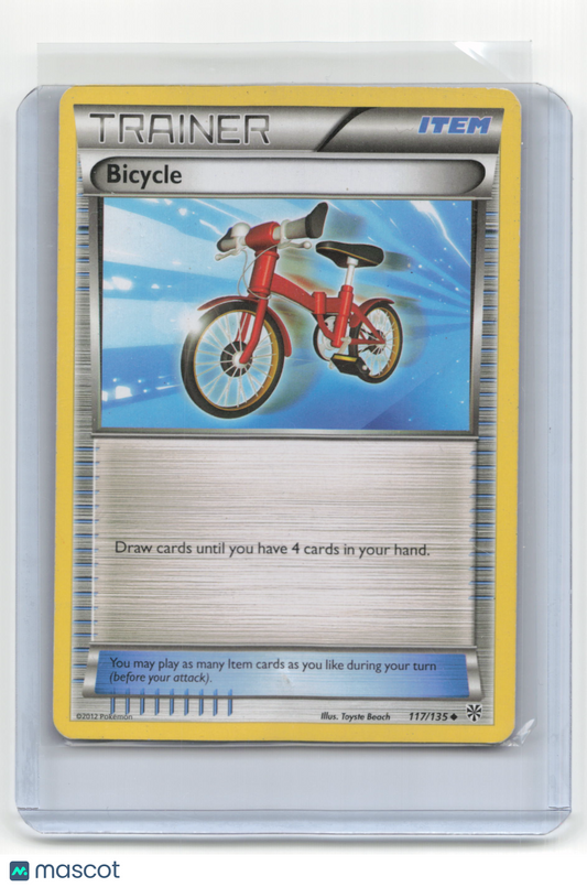 2013 Pokemon Bicycle Plasma Storm #117/135 Heavily Played