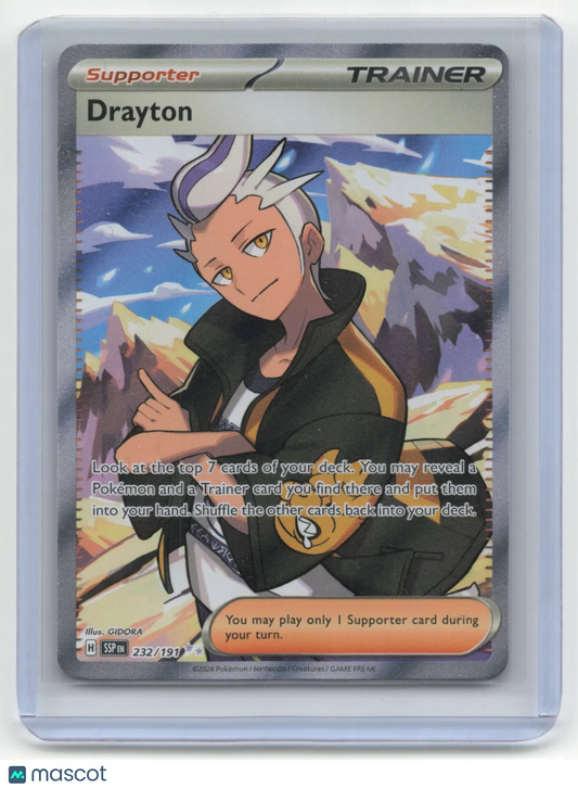 2024 Pokemon Drayton Surging Sparks #232/191 - Papa Joey's Collectibles