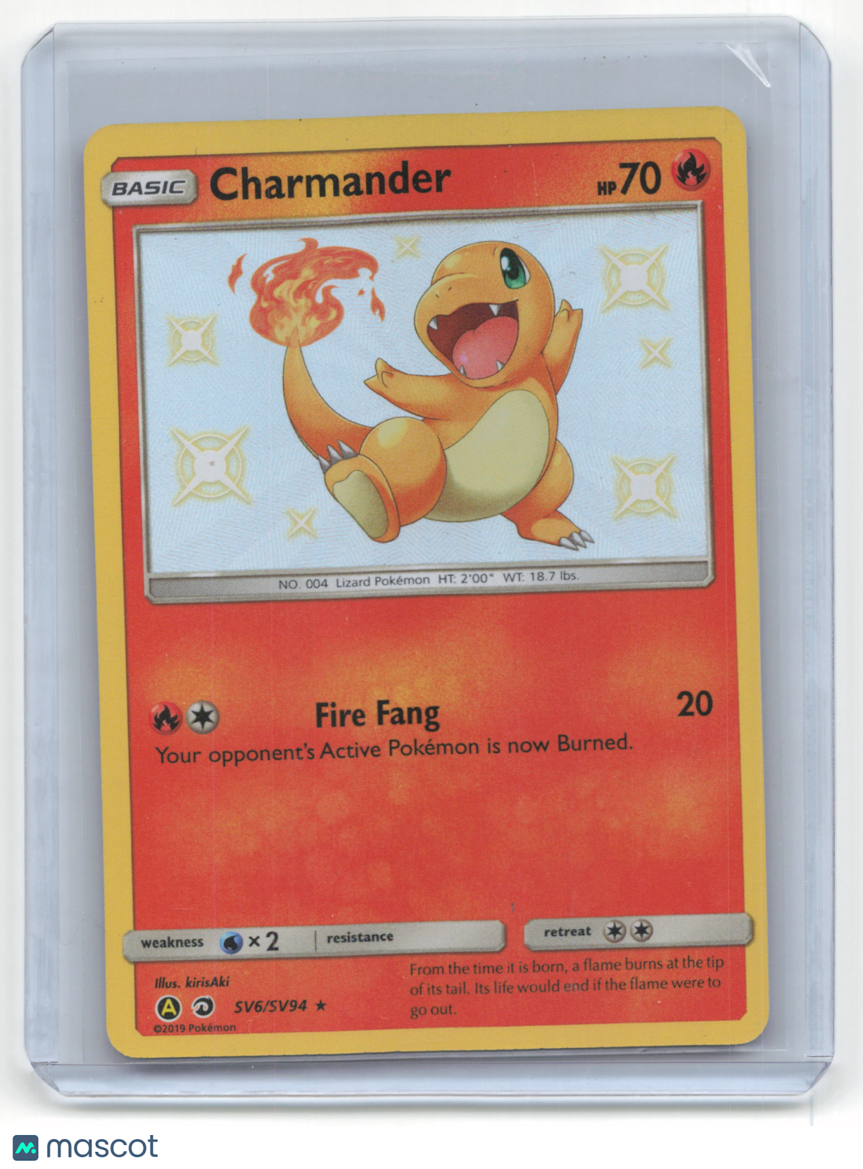 2019 Pokemon Charmander SM Alt Art Promos #SV6/SV94