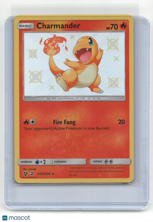 2019 Pokemon Charmander Dragon Majesty #SV6/SV94