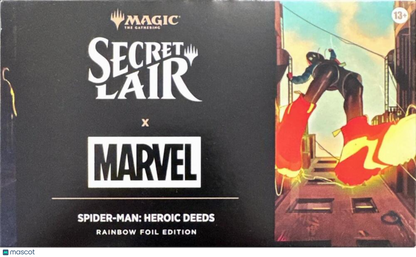 Magic: TG Secret Lair x Marvel's Spider-Man Heroic Deeds (Rainbow Foil Edition)