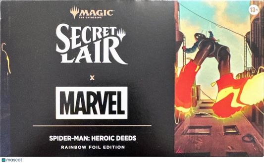 Magic: TG Secret Lair x Marvel's Spider-Man Heroic Deeds (Rainbow Foil Edition)