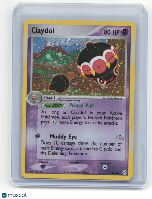 Pokemon TCG Claydol 2004 Pokemon EX Hidden Legends #2/101