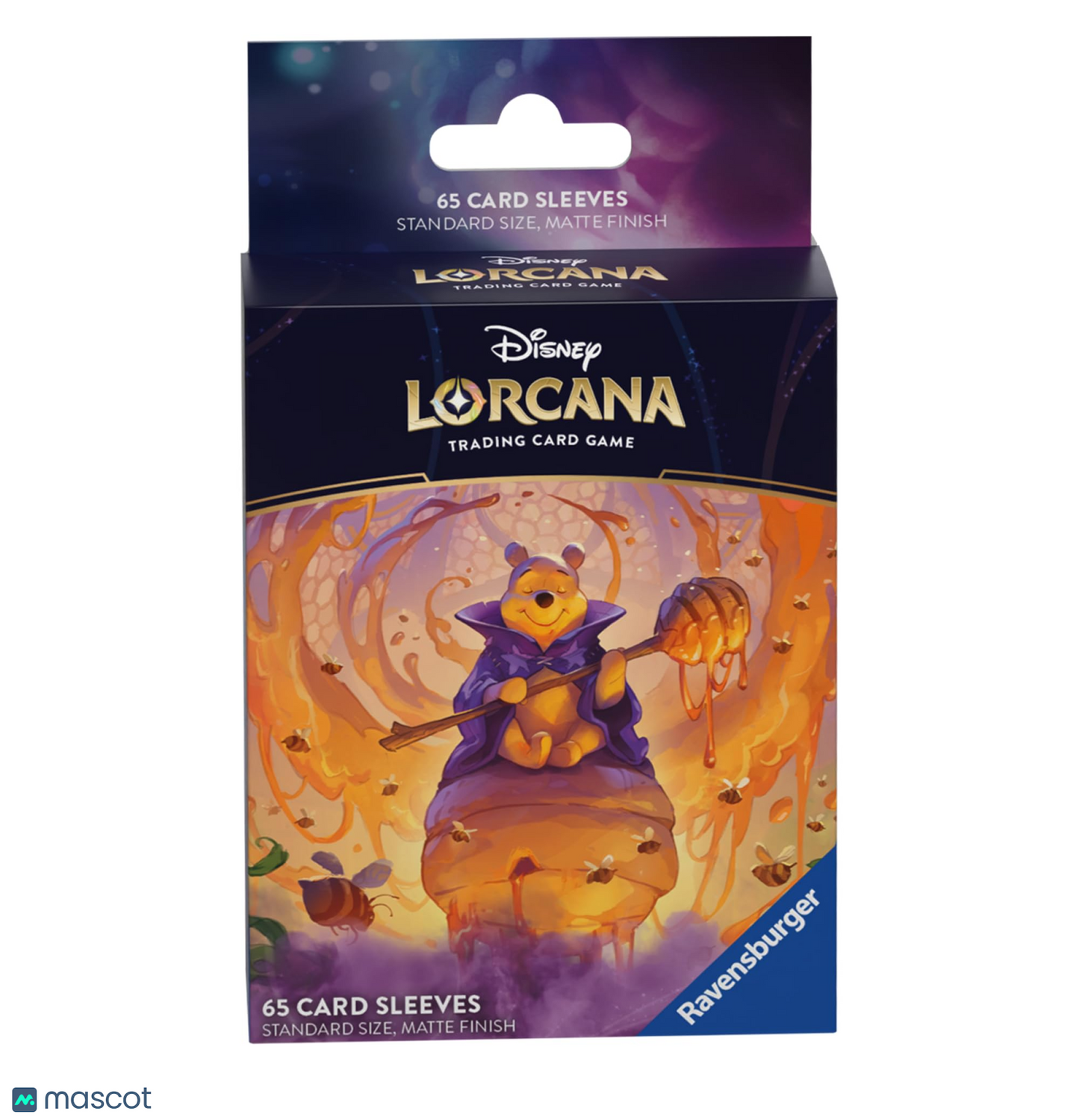 Lorcana Standard 20 Pt. (Winnie the Pooh, Hunny Wizard) Card Sleeves 65 Ct - Papa Joey's Collectibles