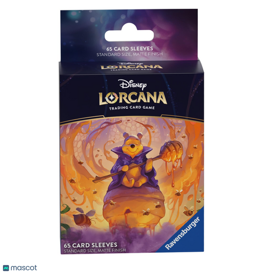 Lorcana Standard 20 Pt. (Winnie the Pooh, Hunny Wizard) Card Sleeves 65 Ct - Papa Joey's Collectibles