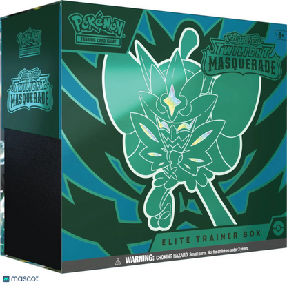2024 Pokémon TCG: Scarlet & Violet—Twilight Masquerade Elite Trainer Box