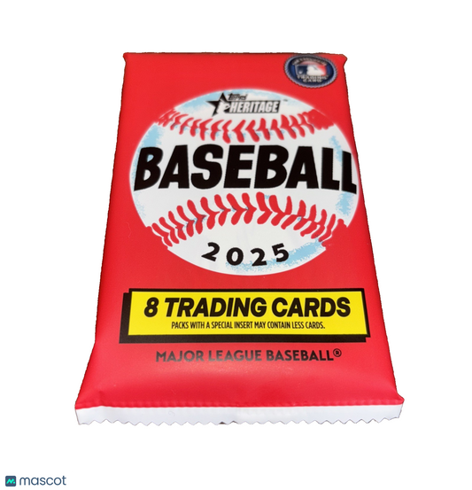 2025 Topps Heritage Baseball Hobby Pack