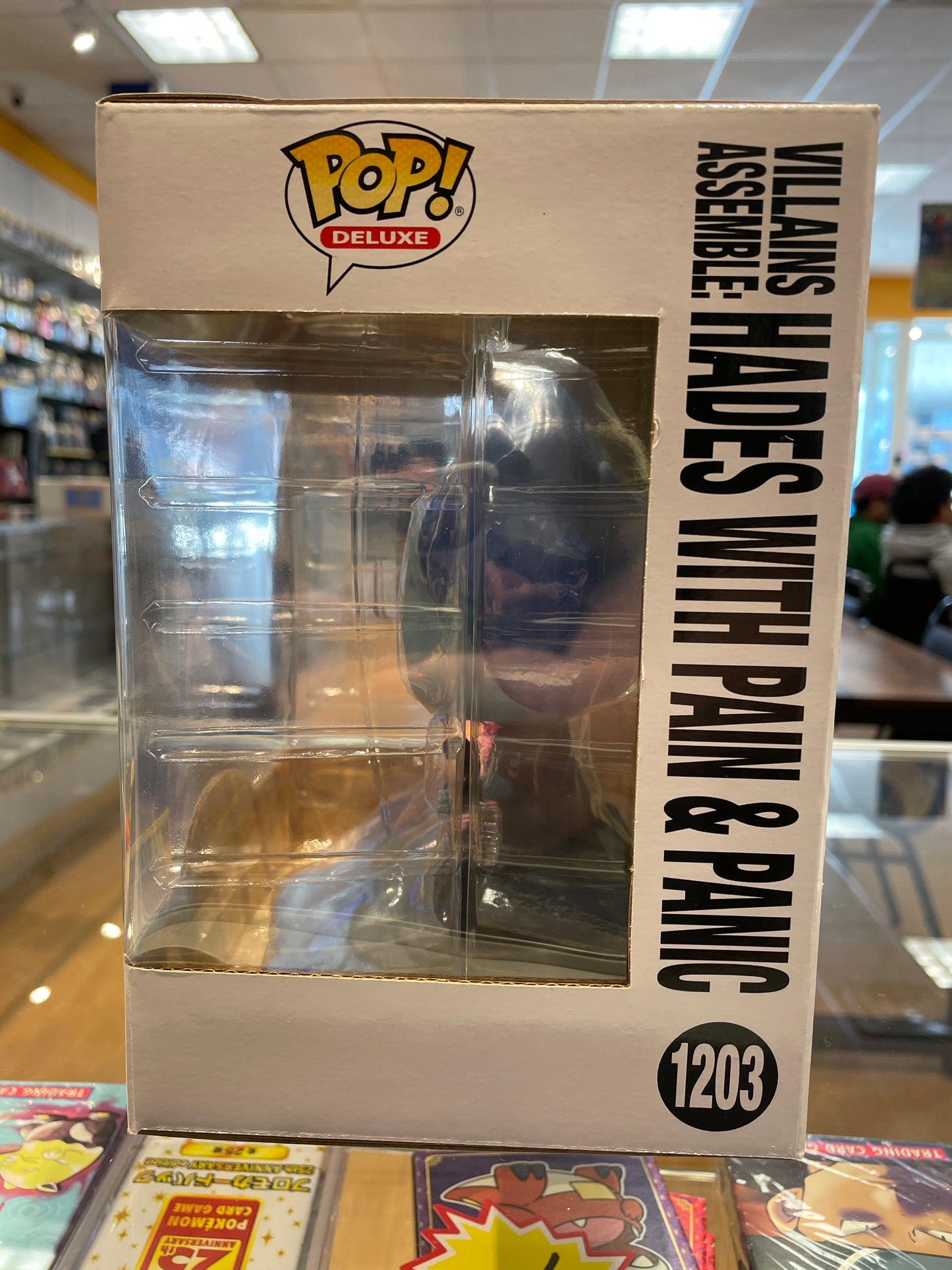 Funko Disney Villains Assemble: Hades w/ Pain & Panic #1203 (VG) Hot Topic Excl.